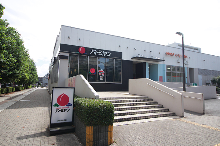 バーミヤンの横が当院入口です。